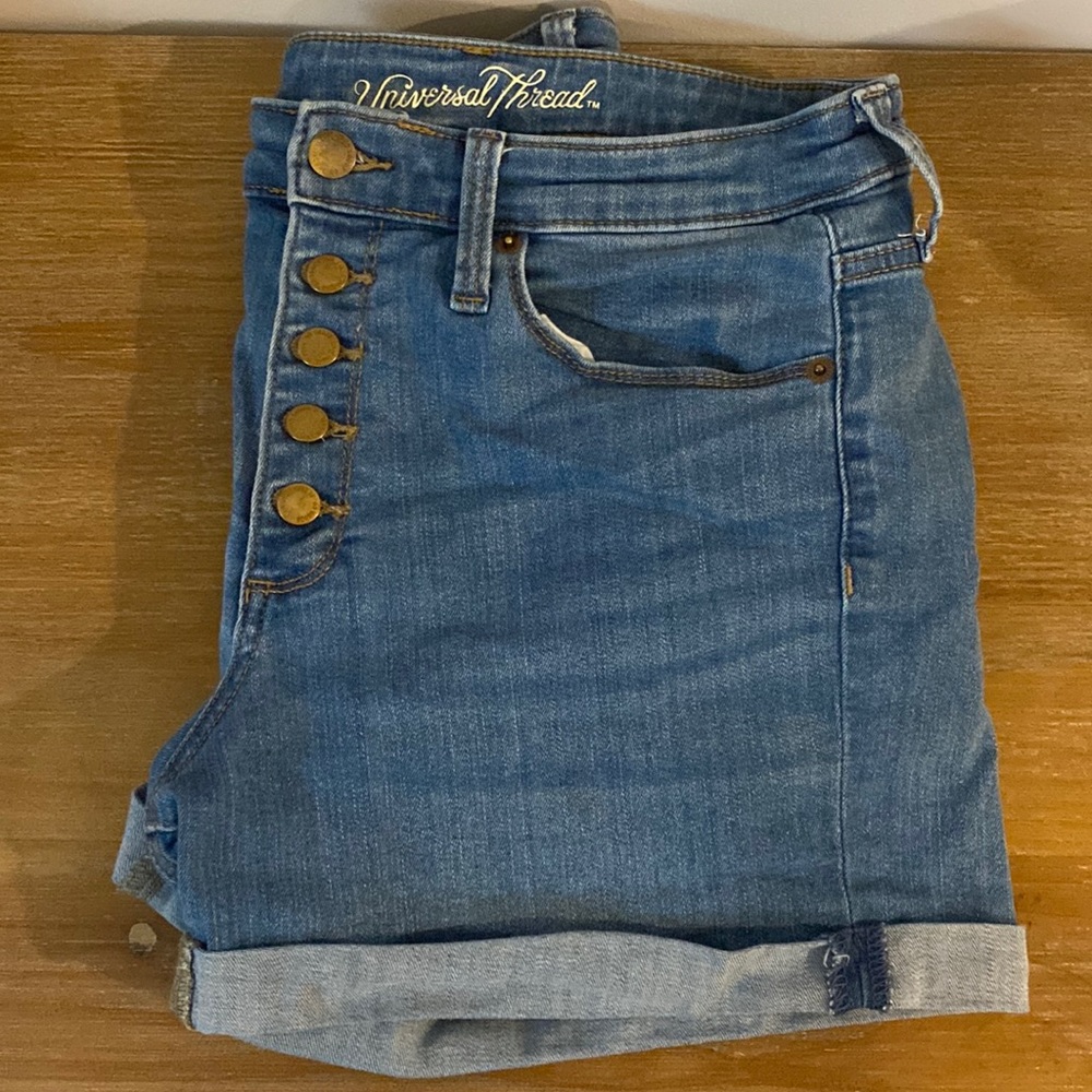 High Waisted Jean Shorts